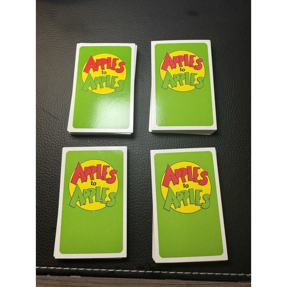 Apples to Apples Party Box Expansion Two Extra GREEN Apple Cards Set of 226